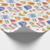 Gilmore Girls Pattern Cadeaupapier (Hoek)