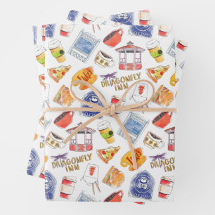 Gilmore Girls Pattern Inpakpapier Vel