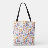 Gilmore Girls Pattern Tote Bag (Achterkant)