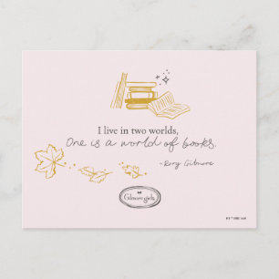 Gilmore Girls Rory Boek Citaat Ontwerp Briefkaart