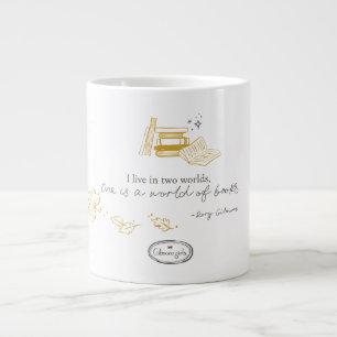 Gilmore Girls Rory Boek Quote Ontwerp Grote Koffiekop
