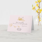 Gilmore Girls Rory Boek Quote Ontwerp Kaart (Gele Bloem)