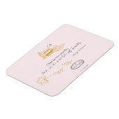 Gilmore Girls Rory Boek Quote Ontwerp Magneet (Linkerzijde)