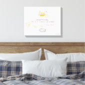Gilmore Girls Rory Book Quote Design Canvas Afdruk (Insitu (Slaapkamer))