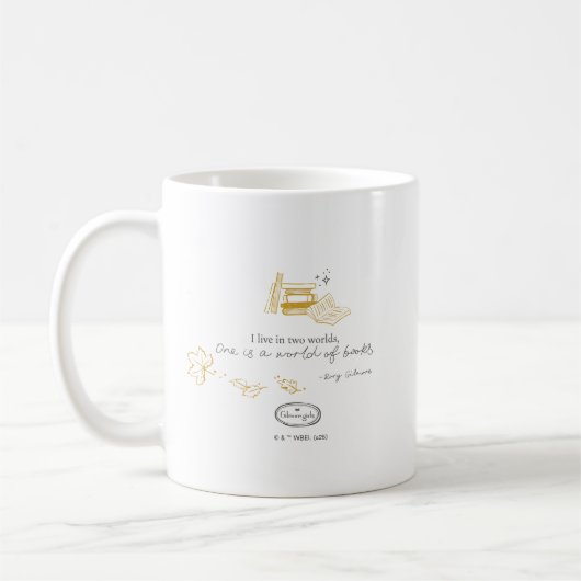 Gilmore Girls Rory Book Quote Design Koffiemok (Links)
