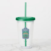 Gilmore Girls | Stars Hollow Library Acryl Drinkbeker (Voorkant)