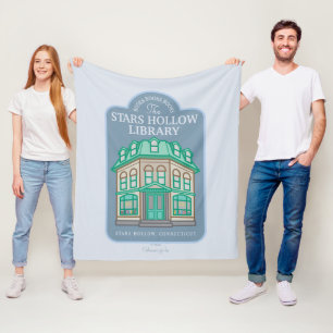 Gilmore Girls Stars Hollow Library Fleece Deken
