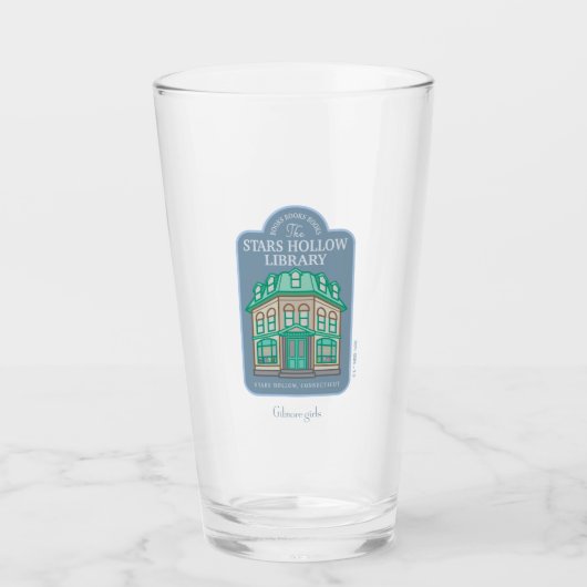 Gilmore Girls | Stars Hollow Library Glas (Voorkant)