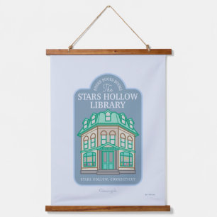 Gilmore Girls   Stars Hollow Library Hangend Wandkleed