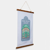 Gilmore Girls | Stars Hollow Library Hangend Wandkleed (Gebogen)