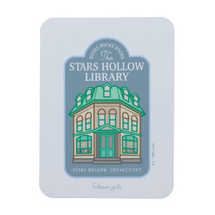 Gilmore Girls Stars Hollow Library Magneet