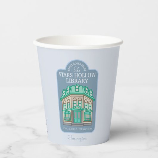 Gilmore Girls | Stars Hollow Library Papieren Bekers (Voorkant)