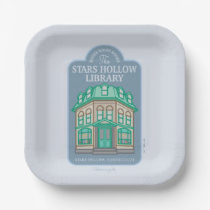 Gilmore Girls   Stars Hollow Library Papieren Bordje