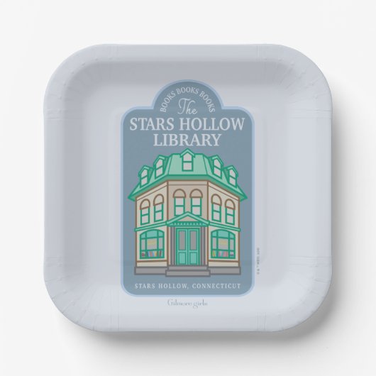 Gilmore Girls | Stars Hollow Library Papieren Bordje (Voorkant)