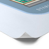 Gilmore Girls | Stars Hollow Library Poster (Hoek)