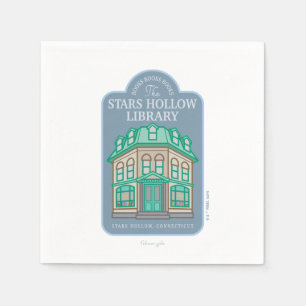 Gilmore Girls Stars Hollow Library Servet
