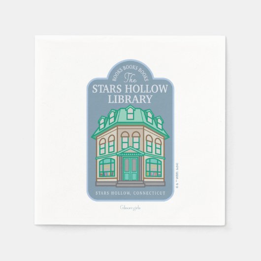 Gilmore Girls | Stars Hollow Library Servet (Voorkant)