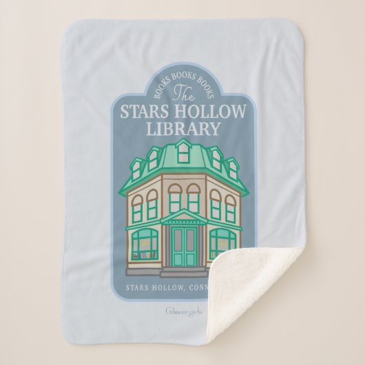 Gilmore Girls | Stars Hollow Library Sherpa Deken (Voorkant)
