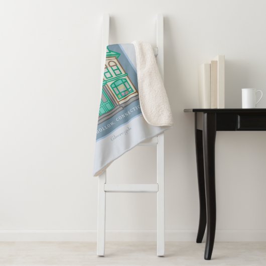 Gilmore Girls | Stars Hollow Library Sherpa Deken (In situ)