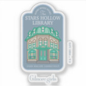 Gilmore Girls | Stars Hollow Library Sticker (Voorkant)