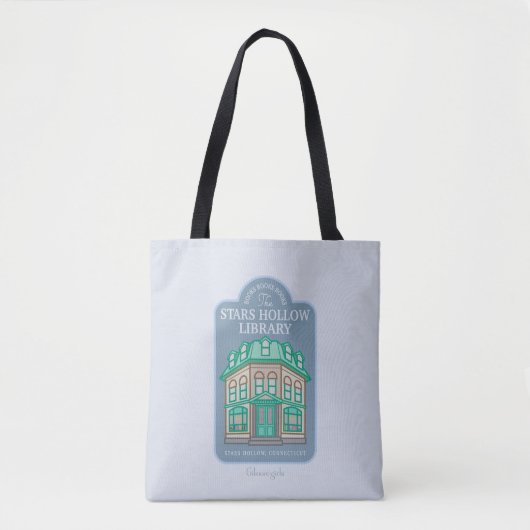 Gilmore Girls | Stars Hollow Library Tote Bag (Voorkant)
