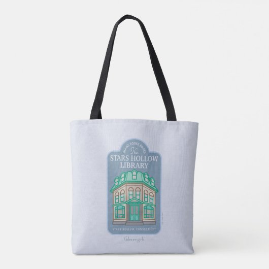 Gilmore Girls | Stars Hollow Library Tote Bag (Achterkant)