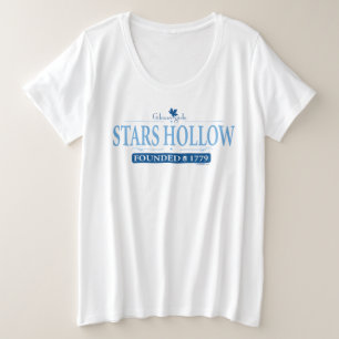 Gilmore Girls   Stars Hollow Logo Grote Maat T-shirt