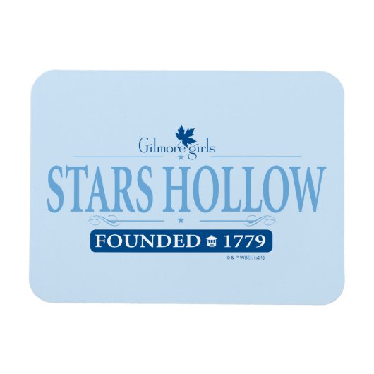 Gilmore Girls | Stars Hollow Logo Magneet (Horizontaal)