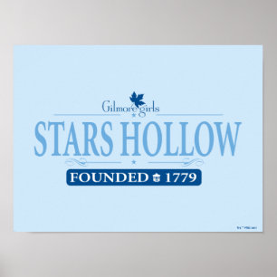 Gilmore Girls   Stars Hollow Logo Poster