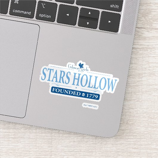 Gilmore Girls | Stars Hollow Logo Sticker (Detail)