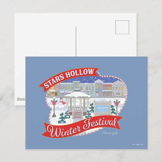 Gilmore Girls | Stars Hollow Winter Festival Briefkaart (Voorkant / Achterkant)