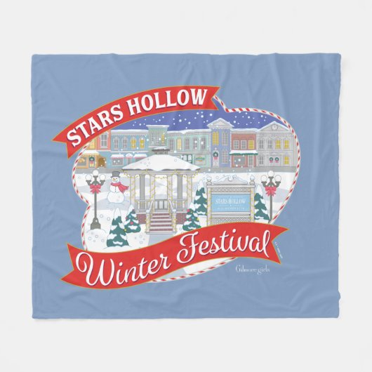 Gilmore Girls | Stars Hollow Winter Festival Fleece Deken (Voorkant (Horizontaal))
