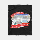 Gilmore Girls Stars Hollow Winter Festival  Fleece Deken (Voorkant)