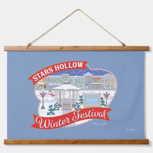 Gilmore Girls Stars Hollow Winter Festival Hangend Wandkleed
