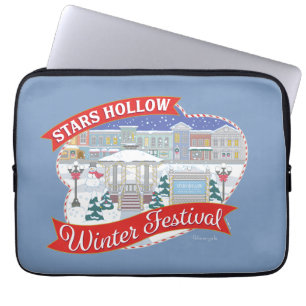 Gilmore Girls   Stars Hollow Winter Festival Laptop Sleeve