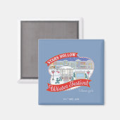 Gilmore Girls | Stars Hollow Winter Festival Magneet (Voorkant / Achterkant)