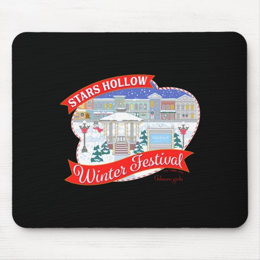 Gilmore Girls Stars Hollow Winter Festival  Muismat (Voorkant)
