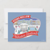Gilmore Girls | Stars Hollow Winter Festival Notitiekaartje (Voorkant)