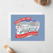 Gilmore Girls | Stars Hollow Winter Festival Notitiekaartje (Voorkant / Achterkant in situ)