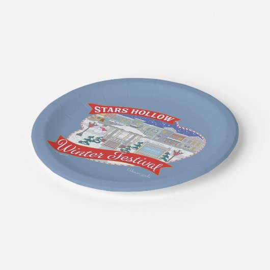Gilmore Girls | Stars Hollow Winter Festival Papieren Bordje (Gekanteld)