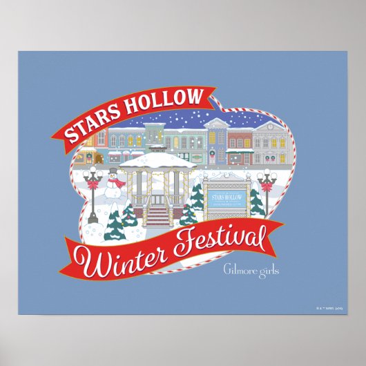 Gilmore Girls | Stars Hollow Winter Festival Poster (Voorkant)