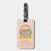 Gilmore Girls | Sterren Hollow Autumn Festival Bagagelabel (Achterkant verticaal)