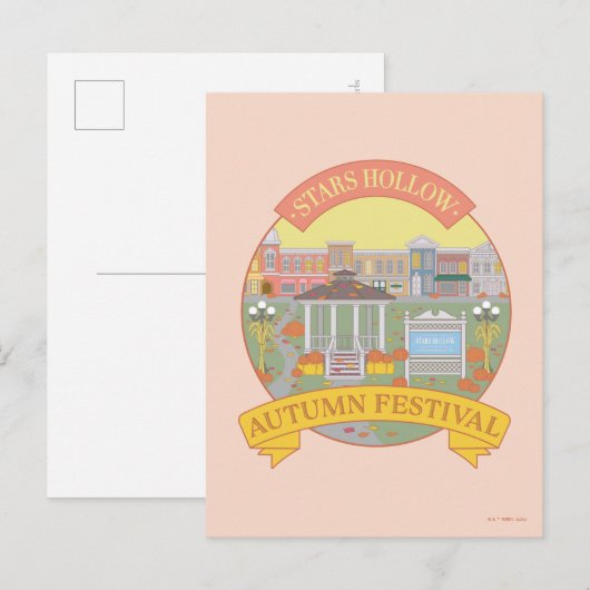 Gilmore Girls | Sterren Hollow Autumn Festival Briefkaart (Voorkant / Achterkant)