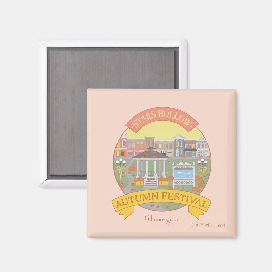 Gilmore Girls | Sterren Hollow Autumn Festival Magneet (Voorkant / Achterkant)