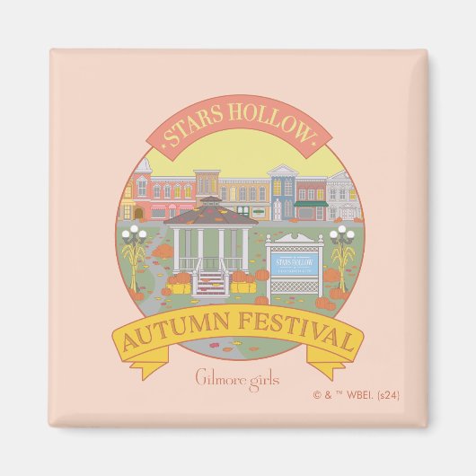 Gilmore Girls | Sterren Hollow Autumn Festival Magneet (Voorkant)