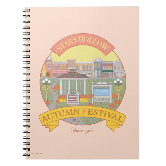 Gilmore Girls | Sterren Hollow Autumn Festival Notitieboek (Voorkant)