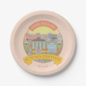 Gilmore Girls | Sterren Hollow Autumn Festival Papieren Bordje (Voorkant)