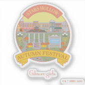 Gilmore Girls | Sterren Hollow Autumn Festival Sticker (Voorkant)