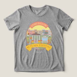 Gilmore Girls Sterren Hollow Autumn Festival Tri-Blend Shirt