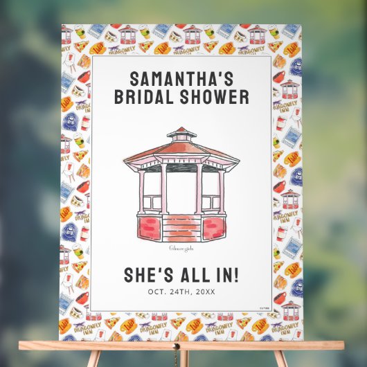 Gilmore Girls Vrijgezellenfeest Welkom Acryl Bord (Neutraal)